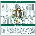 Customizable 3D Mexican Flag Basketball Jersey with Name & Number - White Kelly Green-Red Authentic Team Apparel Personalized