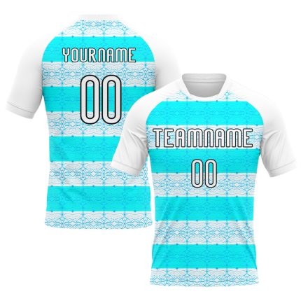 Custom Sublimation Volleyball Jersey with Name and Number - Personalized Blue-Black Abstract Design for Team Uniform Personalized