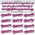 Custom Performance Golf Polo Shirt - Personalized White Light Blue Black Pink with Name & Number Personalized White Light