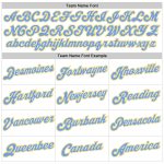 Custom Basketball Jersey - Personalized Light Blue Gold Throwback with Name and Number Personalized White Light Blue-Gold