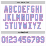 Custom Name Number Classic Western Plaid Bomber Jacket in Light Blue Pink Medium Pink 3D Pattern Full-Snap Varsity Style
