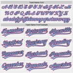 Custom Baseball Jersey with Personalized Name and Number, Light Blue Black-Pink Pinstripe Design for Team Apparel Personalized