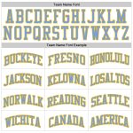 Custom Light Blue Pinstripe Basketball Jersey with Personalized Name and Number - Authentic Team Apparel Personalized White