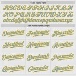 Personalized Light Blue Gold Pinstripe Baseball Jersey with Custom Name & Number - Authentic Raglan Sleeves Personalized