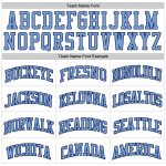 Custom Light Blue-Navy Basketball Jersey with Personalized Name & Number - Authentic Team Jersey Personalized White Light