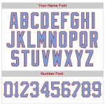 Custom Light Blue-Red Pinstripe Baseball Jersey with Personalized Name and Number - Authentic Team Apparel Personalized White