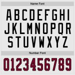 Custom Name and Number Personalized White Maroon-Black Hockey Jersey Personalized White Maroon-Black Hockey Jersey Team Custom
