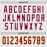 Custom Name Number Hockey Jersey - Personalized Maroon Gold Team Apparel Personalized White Maroon-Gold Hockey Jersey Team