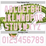 Personalized Pink Cartoon Crocodile Baseball Jersey with Custom Name and Number - Medium 3D Pattern Design Personalized White