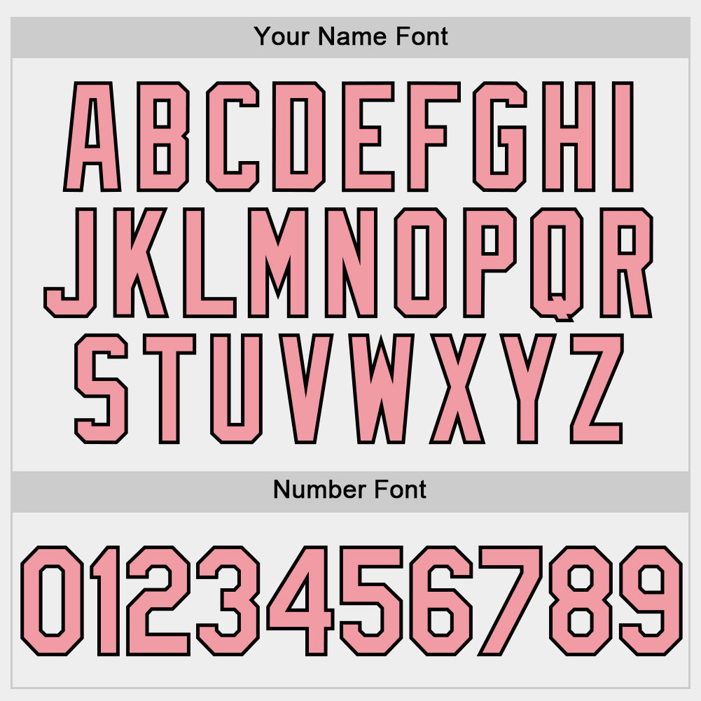 Personalized White Medium Pink-Black Two-Button Unisex Softball Jersey Team Custom Name and Number Custom Unisex Softball Jersey for Teams - Personalized Pink-Black Two-Button Design with Name & Number, Medium White Personalized - Image 5