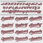 Custom Unisex Softball Jersey for Teams - Personalized Pink-Black Two-Button Design with Name & Number, Medium White Personalized