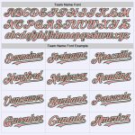 Custom Name Number Pink-Green Mesh Baseball Jersey, Personalized Medium Authentic Throwback Team Jersey Personalized White
