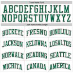 Custom Authentic Basketball Jersey with Personalized Name and Number - White Medium with Pink and Kelly Green Details Personalized