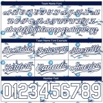 Custom Name Number Basketball Shorts 3D Pattern Fish Ships Personalized White Navy Authentic Personalized White Navy 3D Pattern
