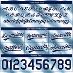 Custom Name and Number Authentic Basketball Shorts, Personalized 3D Pattern Fish In The Sea, White Navy Design Personalized