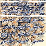 Custom Name Number Floral Performance T-Shirt - Personalized White Navy 3D Pattern Design Personalized White Navy 3D Pattern