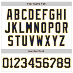 Custom Name and Number Personalized Baseball Jersey with White Navy-Gold 3D Pattern Design Personalized White Navy-Gold 3D