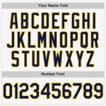 Personalized Baseball Jersey - Authentic Sleeveless Design in White, Navy, and Gold Personalized White Navy-Gold Authentic