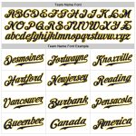 Custom Name Number Personalized Authentic Sleeveless Baseball Jersey Navy Gold White Personalized White Navy-Gold Authentic
