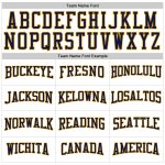 Custom Team Performance T-Shirt with Personalized Name and Number - White Navy-Gold Long Sleeve Shirt Personalized White