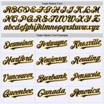 Custom Name Number Personalized Navy Gold Mesh Baseball Jersey Authentic Throwback White Team Design Personalized White Navy-Gold