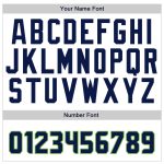 Personalized Custom Name Number Baseball Jersey Authentic White Navy Neon Green Personalized White Navy-Neon Green Authentic