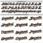Custom Name and Number Baseball Jersey - Personalized 3D Pattern Design in White, Navy, and Old Gold - Authentic Team Apparel