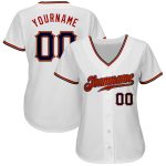 Custom Navy Old Gold Baseball Jersey with Personalized Name and Number - Authentic Team Gear Personalized White Navy-Old
