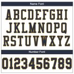 Personalized Authentic Football Jersey in White, Navy and Old Gold Mesh Personalized White Navy-Old Gold Mesh Authentic Football