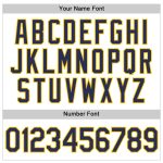 Personalized Navy Gold Basketball Jersey with Custom Name and Number - White Navy Pinstripe Authentic Design Personalized