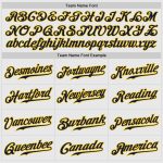 Customizable Navy Gold Pinstripe Baseball Jersey with Personalized Name & Number - Authentic Raglan Sleeves Personalized