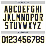Personalized Navy-Gold Authentic Pinstripe Baseball Jersey Shirt with Custom Name and Number - Rib-Knit Throwback Design
