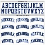 Custom Personalized Basketball Jersey - White Navy Pinstripe with Name & Number - Authentic Team Apparel Personalized White