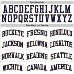 Custom Navy Old Gold Basketball Jersey with Personalized Name and Number - White Navy Pinstripe Design Personalized White