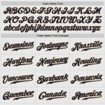 Custom Name Number Personalized Baseball Jersey White Navy Pinstripe Raglan Sleeves Authentic Team Old Gold Personalized