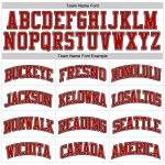 Personalized Custom Name Number Authentic Basketball Jersey White Navy Pinstripe Old Gold Red Personalized White Navy Pinstripe
