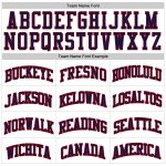 Customizable Basketball Jersey - Authentic White Navy Pinstripe with Team Name & Number - Red Accents Personalized White