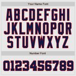 Custom Name Number Personalized Baseball Jersey White Navy Pinstripe Red Raglan Sleeves Authentic Team Apparel Personalized