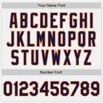 Custom Navy White Pinstripe Bomber Varsity Jacket with Personalized Name and Number, Full-Snap Letterman Style Personalized