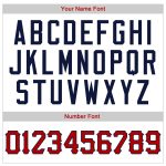 Custom Name Number Authentic American Flag Softball Jersey Personalized White Navy Pinstripe Red-Navy Team Apparel Personalized