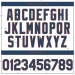 Custom Name and Number Performance T-Shirt with 3D Skull and American Flag in White Navy-Red Personalized White Navy-Red