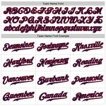 Custom Name and Number Personalized Authentic Sleeveless Baseball Jersey - White Navy Red Personalized White Navy-Red Authentic