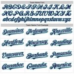 Custom Name and Number Baseball Jersey - Personalized White Navy-Teal Authentic Raglan Sleeves Team Apparel Personalized