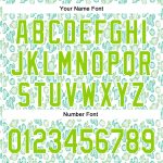 Custom Name and Number Authentic Baseball Jersey with 3D Neon Green Cactus Festival Pattern - Personalized Design Personalized