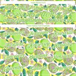 Custom Name and Number Lime 3D Pattern Performance T-Shirt - Personalized Neon Green Team Tee Personalized White Neon Green