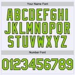 Custom Personalized Neon Green-Black Mesh Baseball Jersey with Name and Number - Authentic Throwback Design Personalized