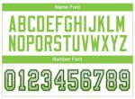 Custom Name Number Fashion Football Jersey - Personalized Neon Green Navy Mesh Drift Style Personalized White Neon Green-Navy