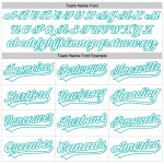 Custom Name and Number Personalized Champion Medal Baseball Jersey - White Neon Pink-Aqua 3D Pattern Design Personalized