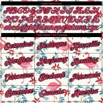 Custom Tropical Hawaii Flamingo Performance T-Shirt with Personalized Name & Number - White Neon Pink-Black 3D Pattern Design