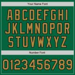 Custom Name and Number Baseball Jersey - Personalized Old Gold-Black Fashion Split Design, Authentic Team Apparel Personalized